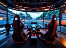 Sim racing cockpit setup for enhanced gaming experience