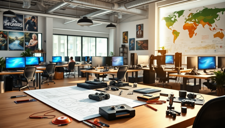 exploring the vibrant landscape of gaming companies 1745350292