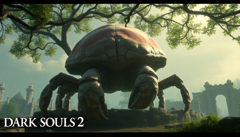 the mysterious cut crab boss in dark souls 2 1745895579