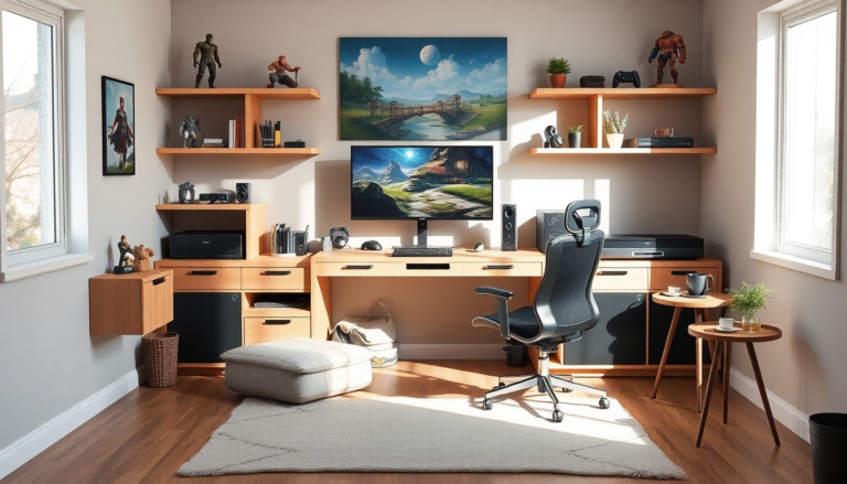 creative gaming room setups for small spaces 1747942610