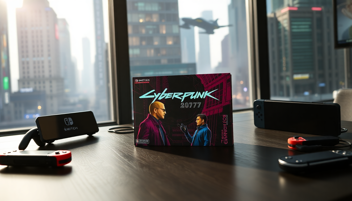 cyberpunk 2077 arrives fully physical on nintendo switch 2 1746573509