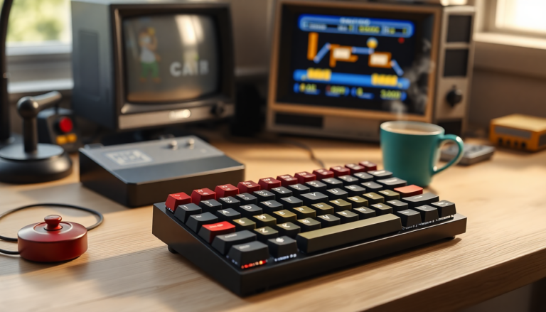 experience retro gaming with the 8bitdo retro mechanical keyboard 1747821740
