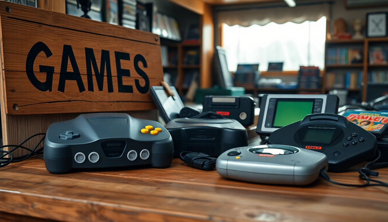 exploring the treasures of vintage gaming consoles 1747993832
