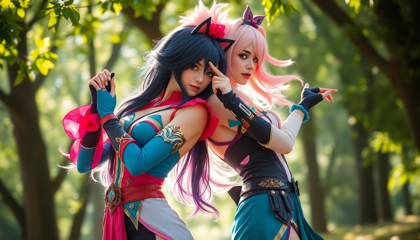 incredible cosplay of vi and caitlyn from arcane takes center stage 1748238989
