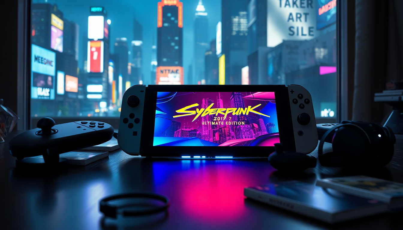 cyberpunk 2077 ultimate edition surges in nintendo switch 2 eshop rankings 1749937357