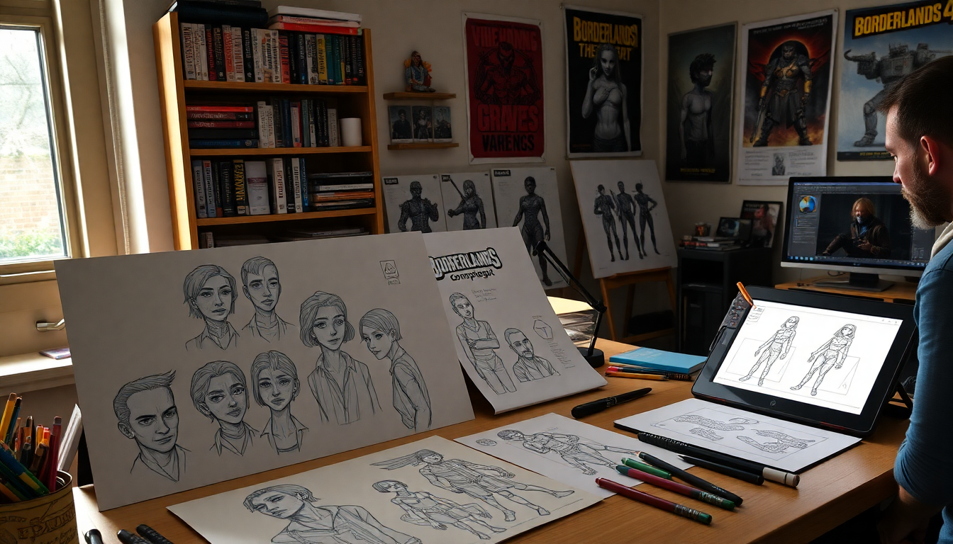 discover the fascinating process behind vault hunters in borderlands 4 1749959307