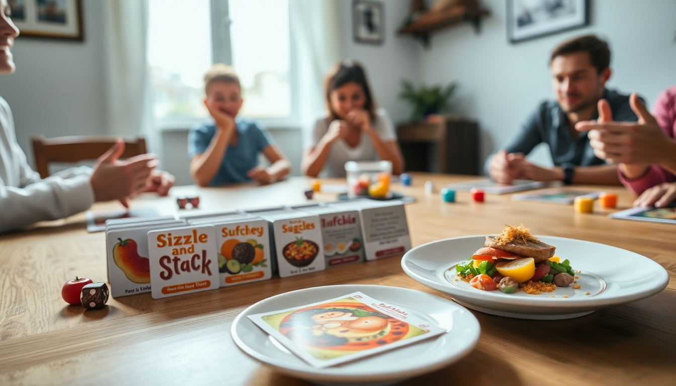 explore the exciting world of sizzle and stack the innovative cooking card game 1749574310
