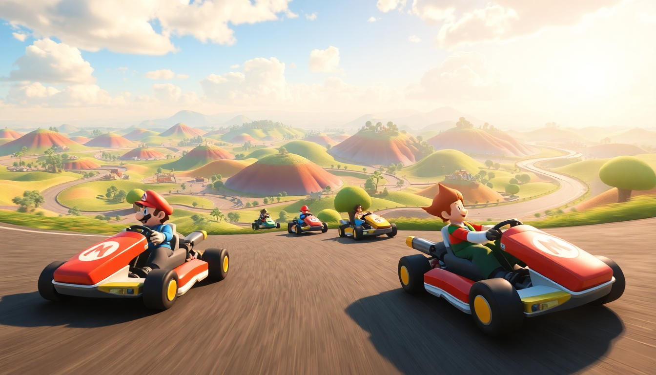 exploring the open world of mario kart world 1749017967