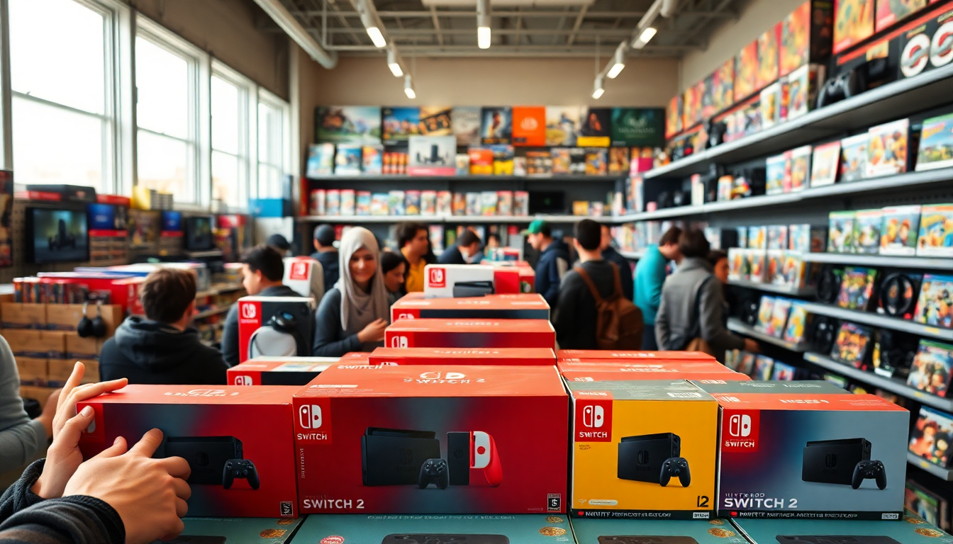 nintendo switch 2 achieves record breaking sales in its first days on the market 1749761578