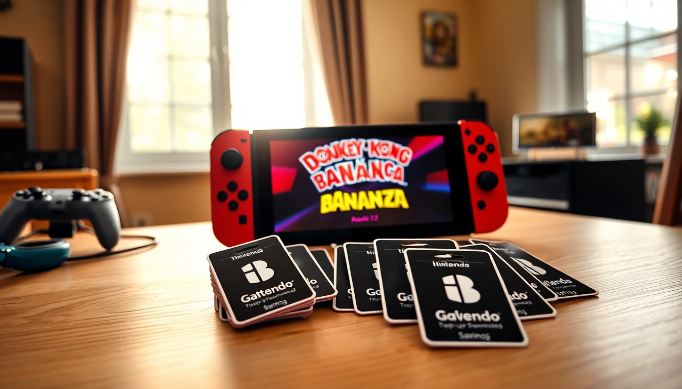 save on nintendo eshop purchases with top up cards before donkey kong bananza 1752677173
