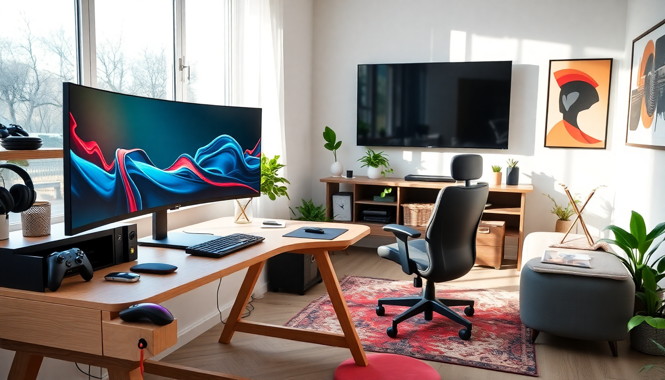 create a multifunctional office for work and gaming python 1754151516