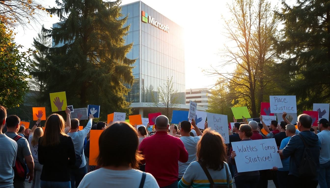 microsoft protests escalate as activists demand accountability python 1755756028