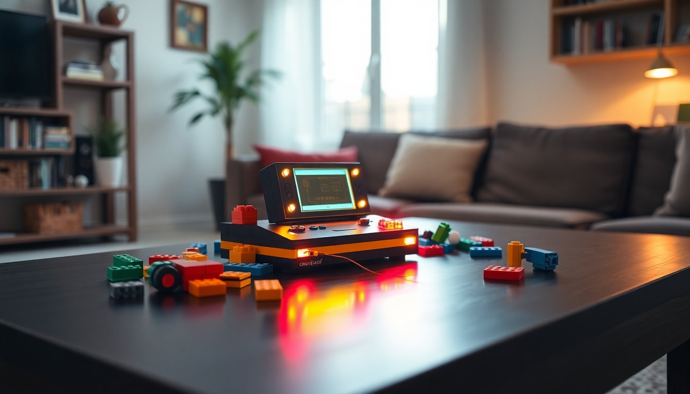 upgrade your lego creator 3 in 1 retro gaming console with brickbling lighting enhancements 1768354057