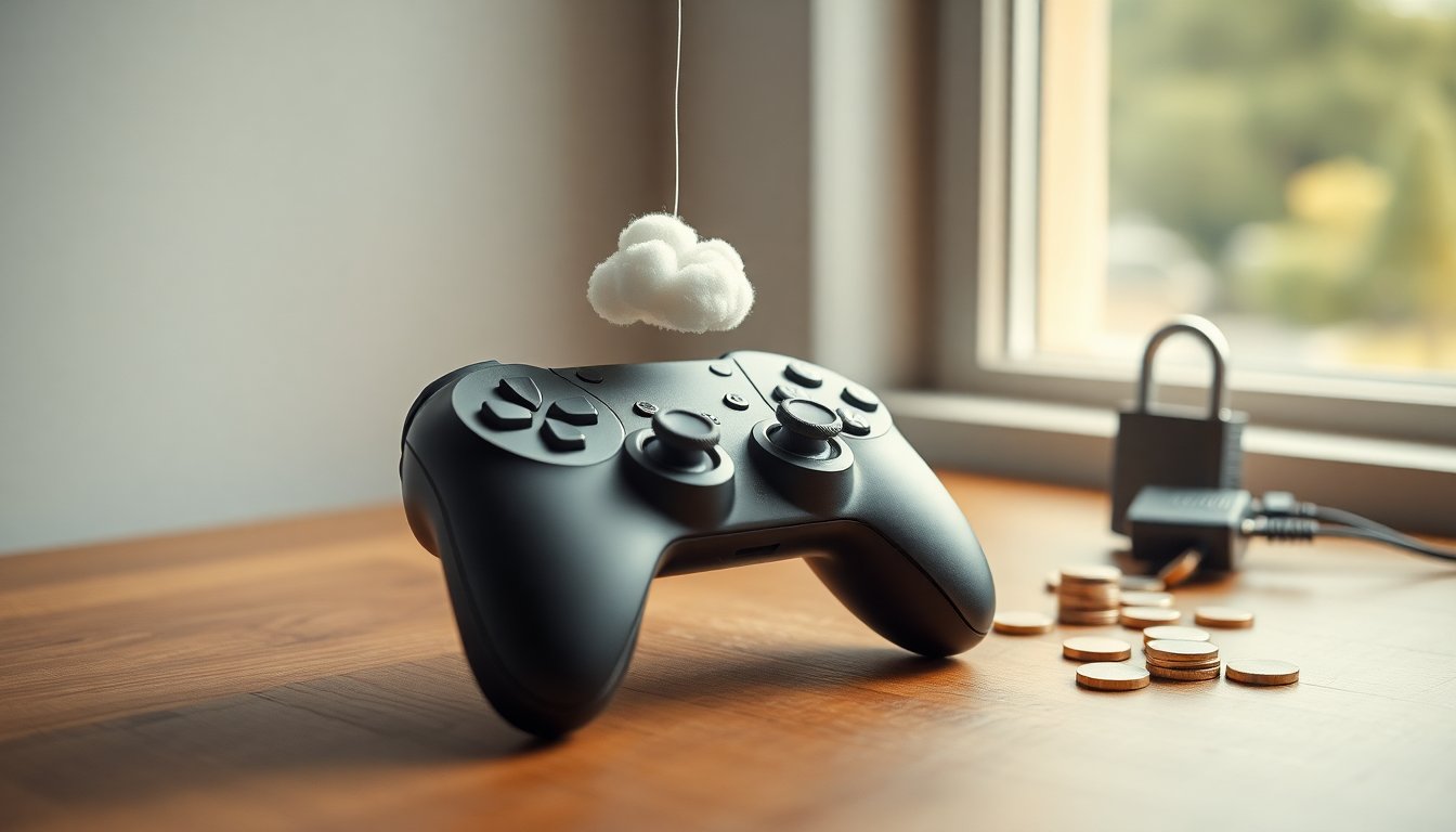 Play with controller: cloud, purchases, and safety details