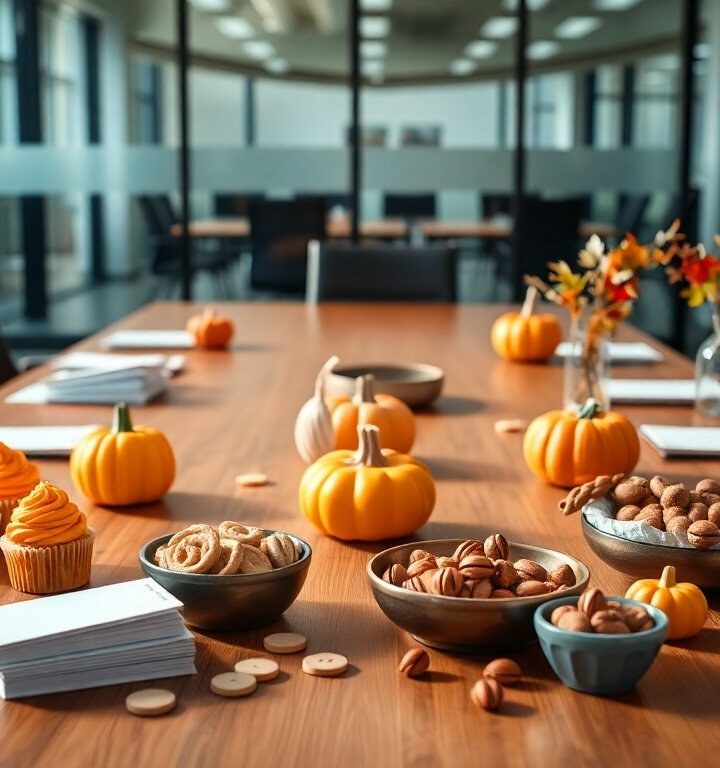 Office Halloween ideas for team building, decor and snacks